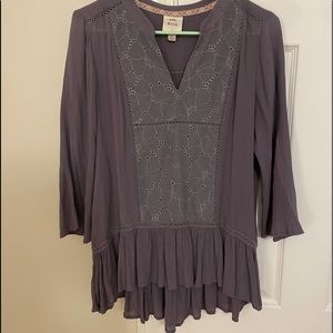 Cute floral stitched blouse